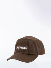 Supreme Washed Chino Twill Cam Brown Cap