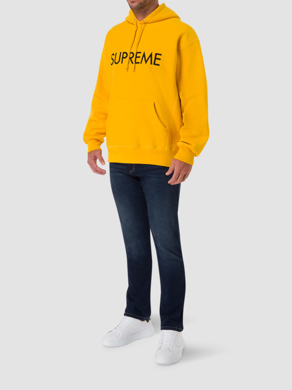 supreme yellow hoodie 906591 90000001