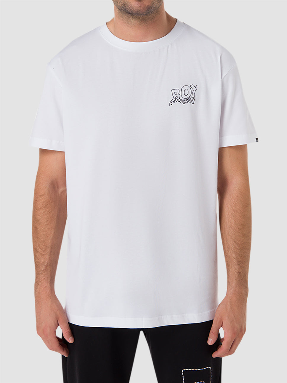 Boy London Boy Distorted Tee White