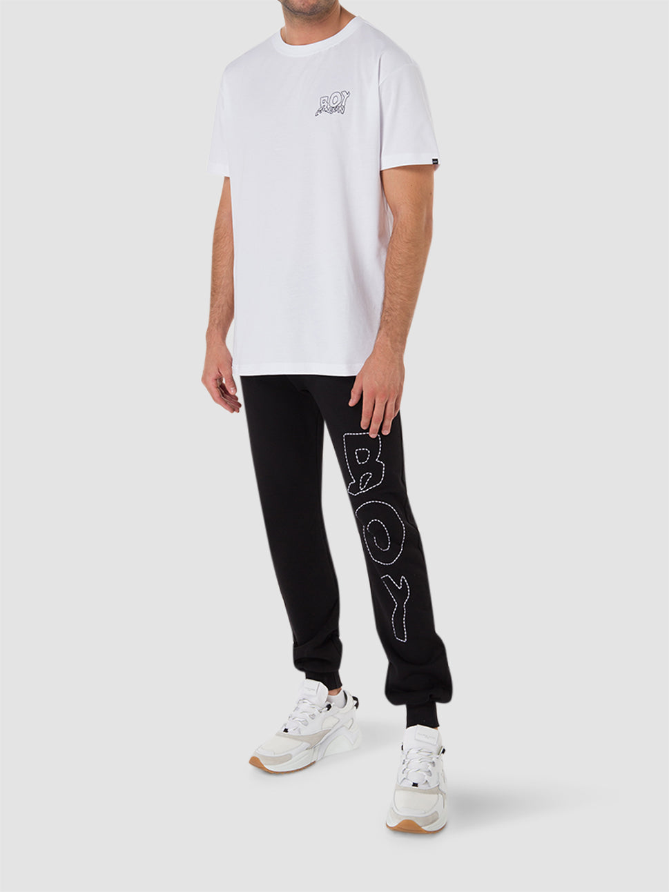 Boy London Boy Distorted Tee White