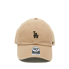 MLB Los Angeles Dodgers Base Runner Cap Khaki One Size
