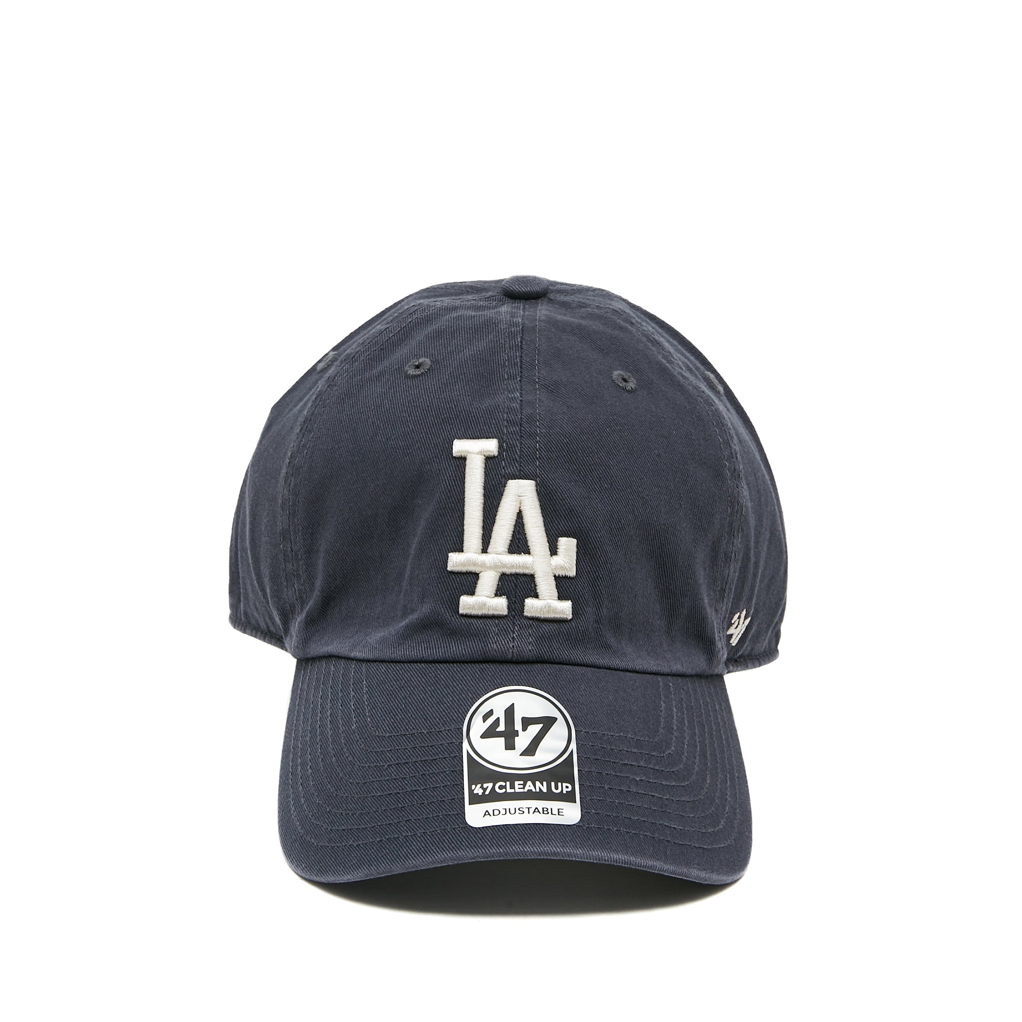 MLB Los Angeles Dodgers 47 Clean Up Cap Vintage Navy One Size