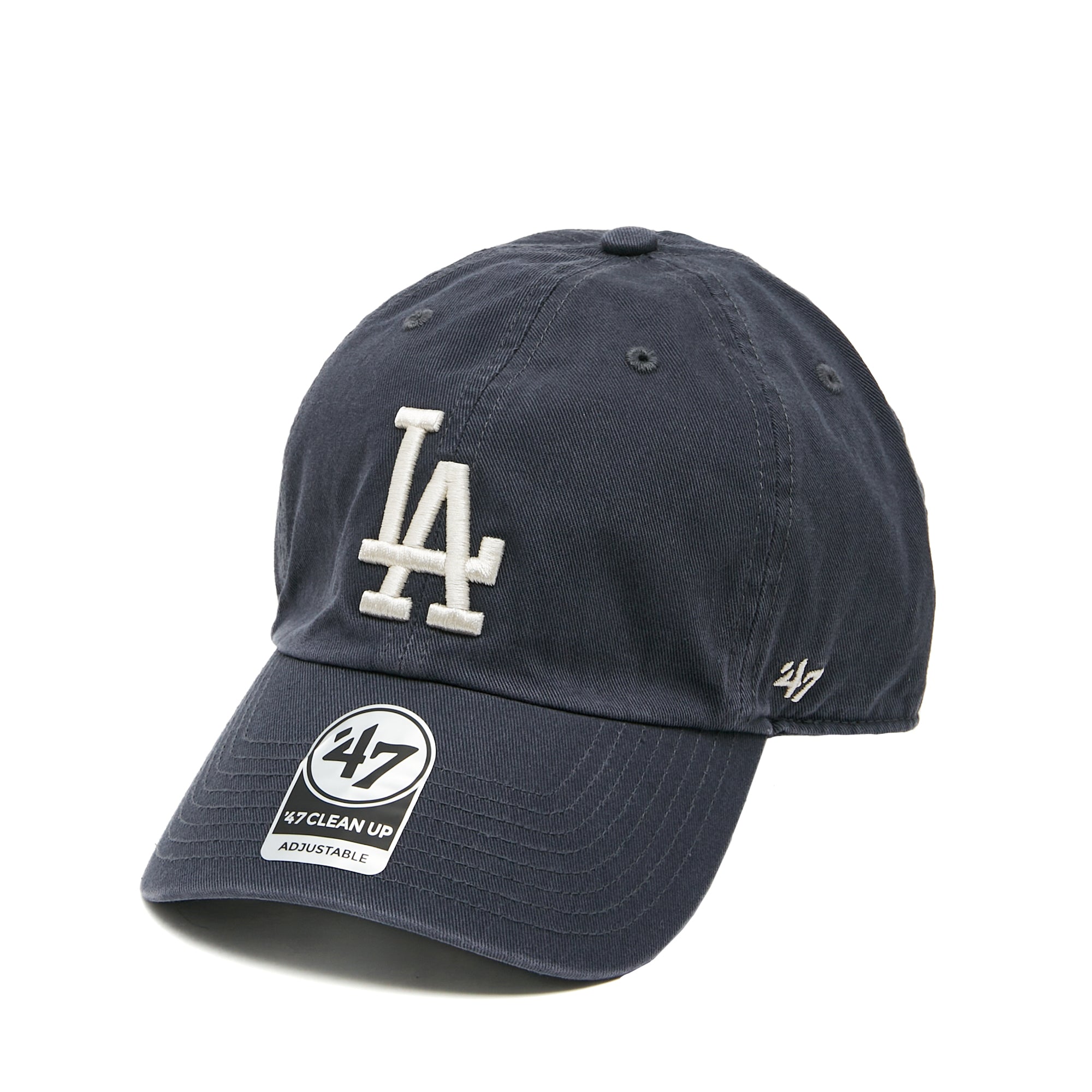 MLB Los Angeles Dodgers 47 Clean Up Cap Vintage Navy One Size