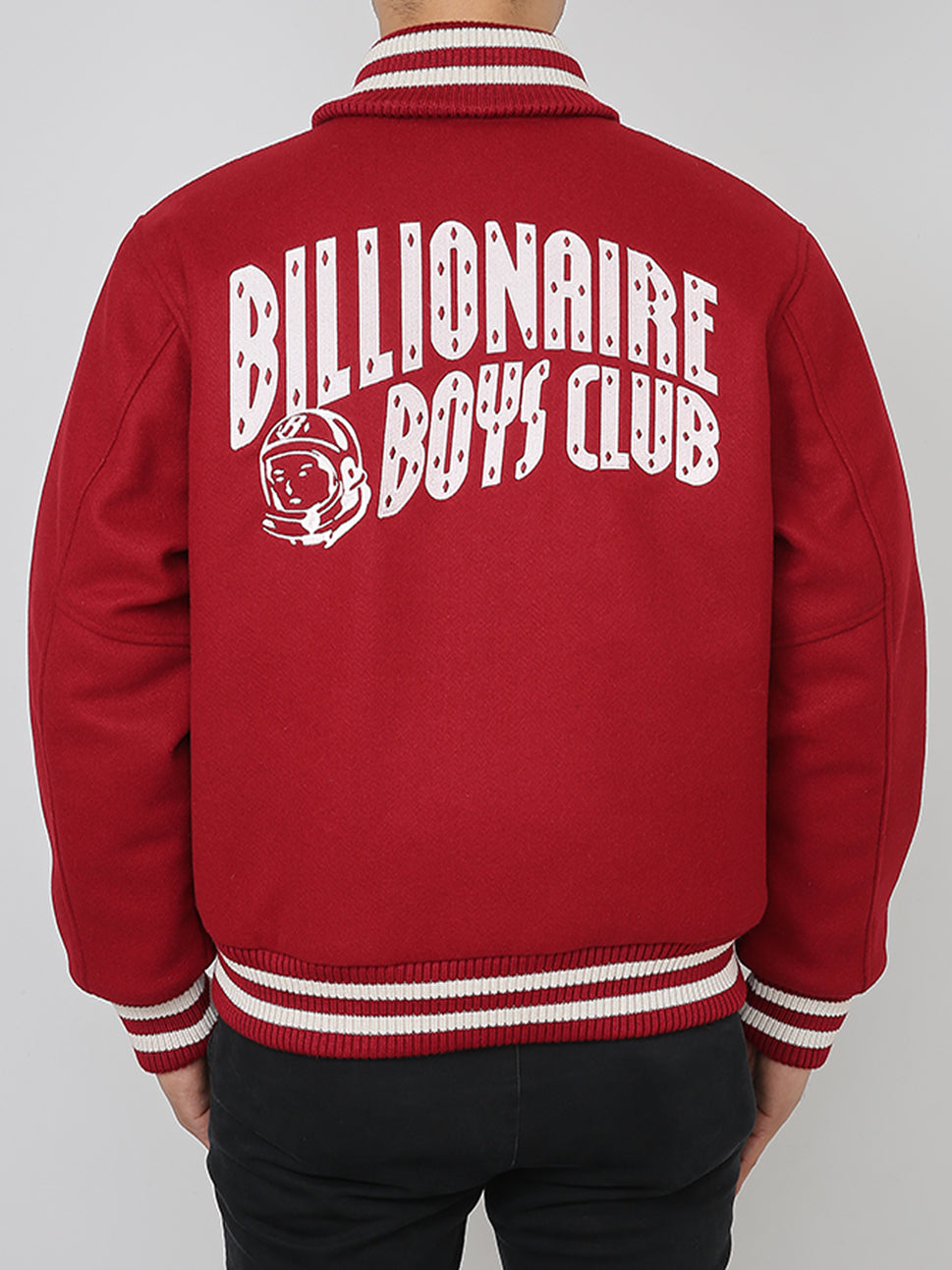 Billionaire Boys Club Astro Varsity Jacket Burgundy