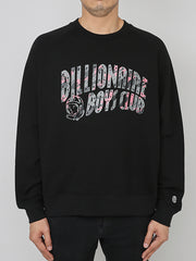 Billionaire Boys Club Camo Arch Logo Crewneck Sweatshirt Black