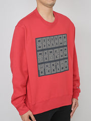 Billionaire Boys Club Rooftop Crewneck Sweatshirt Red