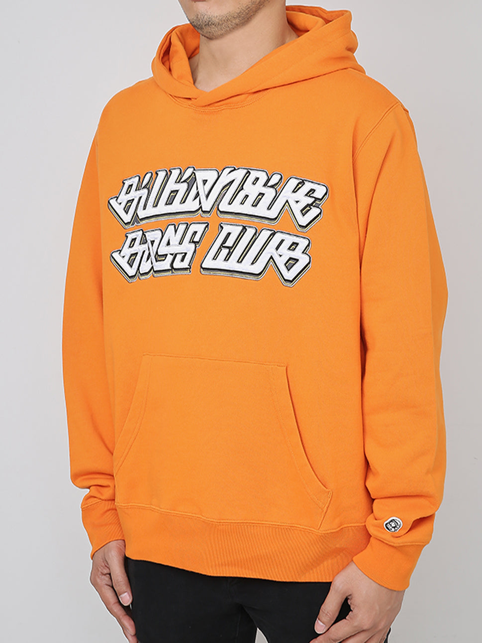 Billionaire Boys Club Cursive Logo Popover Hood Orange