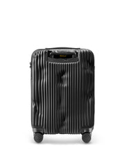 Crash Baggage Stripe Cabin 4 Wheel Luggage Trolleys, CB151 001, Black