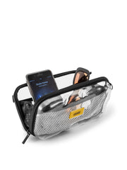 Crash Baggage Mini Share Pochette Travel Pouch, CB370 050, Clear