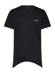 Bling Layered Tee Black BL T06