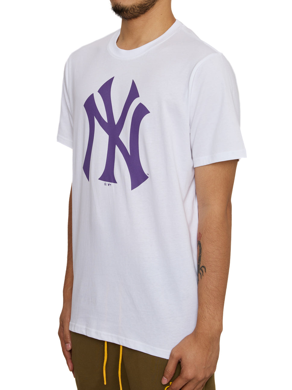 47 Brand MLB New York Yankees Imprint '47 Echo Tee White Wash B17TEMIME559534WWS