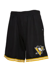 47 Brand NHL Pittsburgh Penguins Back Court '47 Grafton Shorts Jet Black H15PEMBGS558839JKS