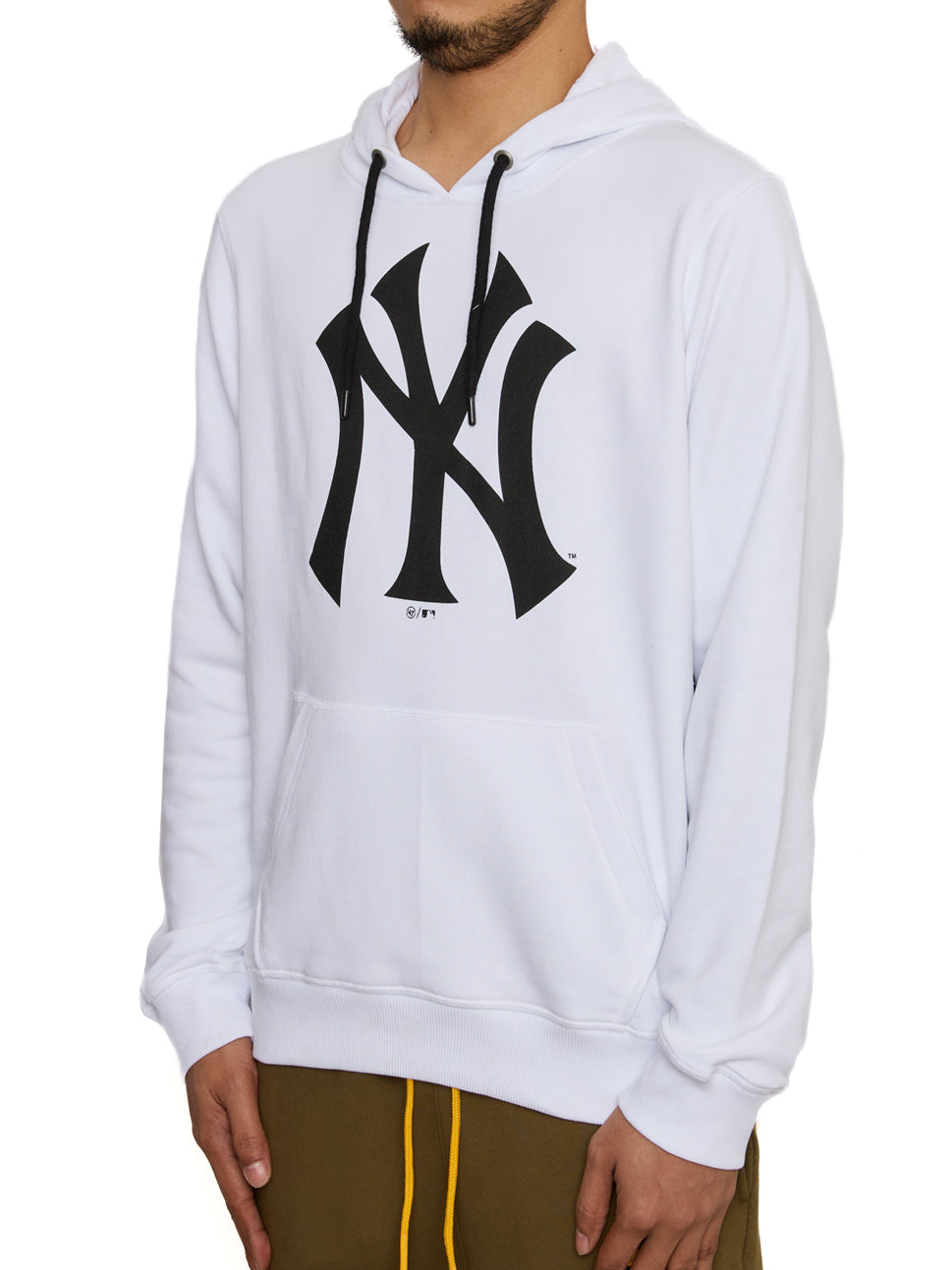 47 Brand MLB New York Yankees Imprint '47 Helix Pullover Hoodie White Wash B17PEMIMH544135WWS