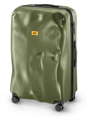 Crash Baggage Icon 4 Wheel Luggage Trolley Olive 29" Polycarbonate