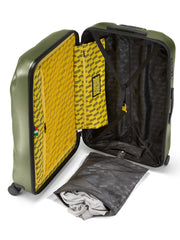 Crash Baggage Icon 4 Wheel Luggage Trolley Olive 29" Polycarbonate
