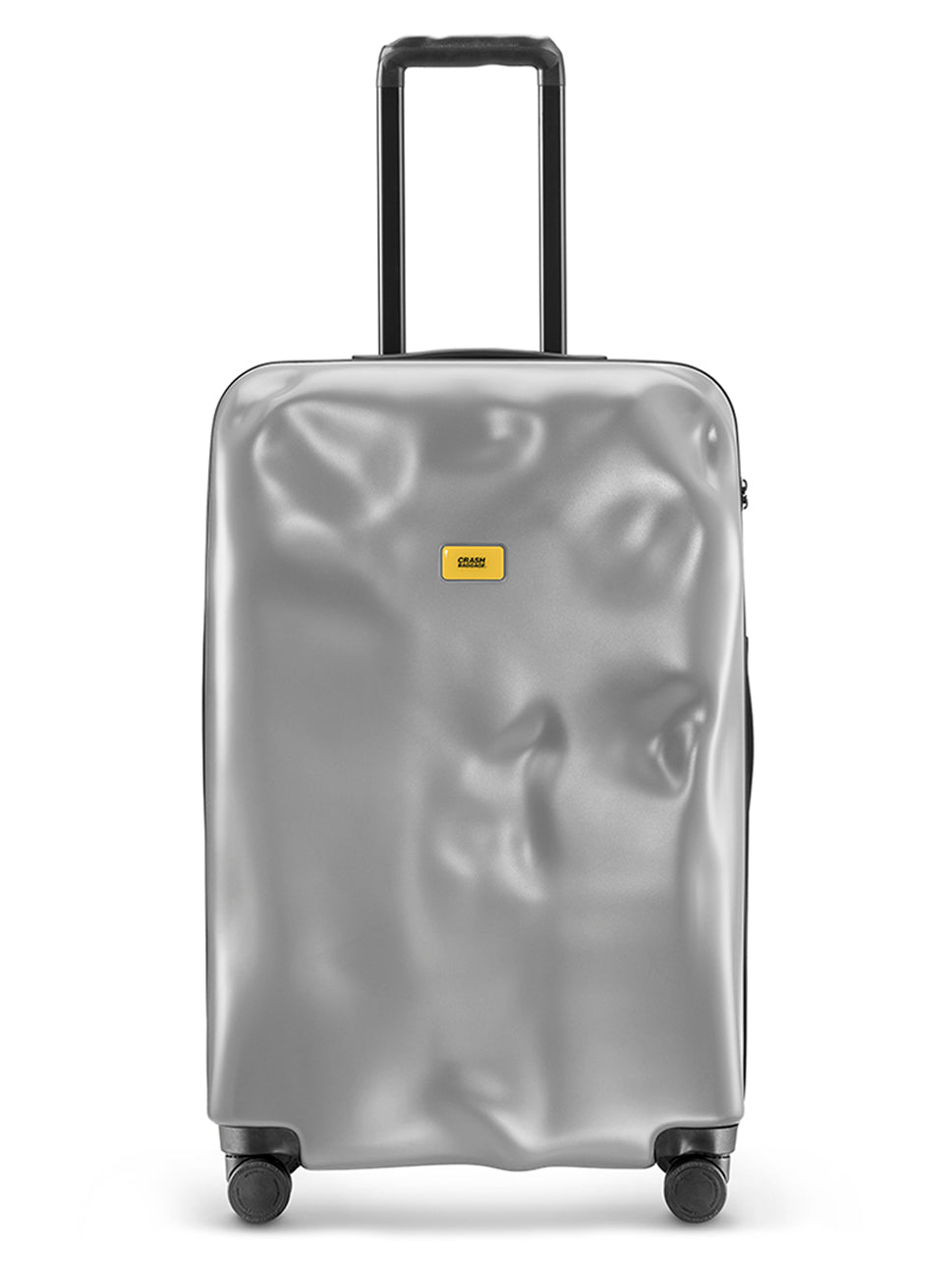 Crash Baggage Icon 4 Wheel Luggage Trolley Silver 29" Polycarbonate