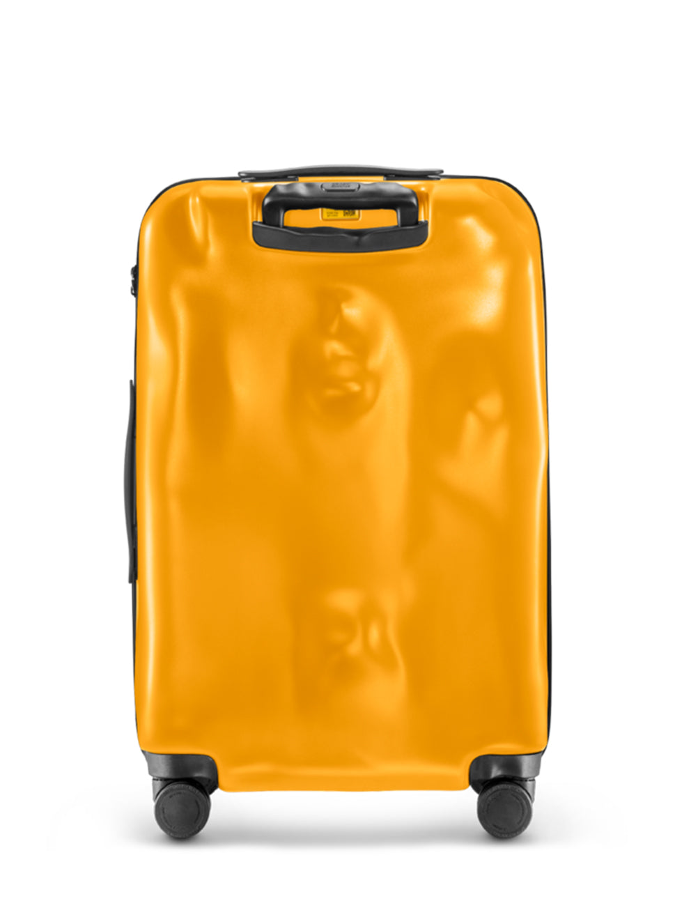 Crash Baggage Icon 4 Wheel Luggage Trolley Yellow 25" Polycarbonate