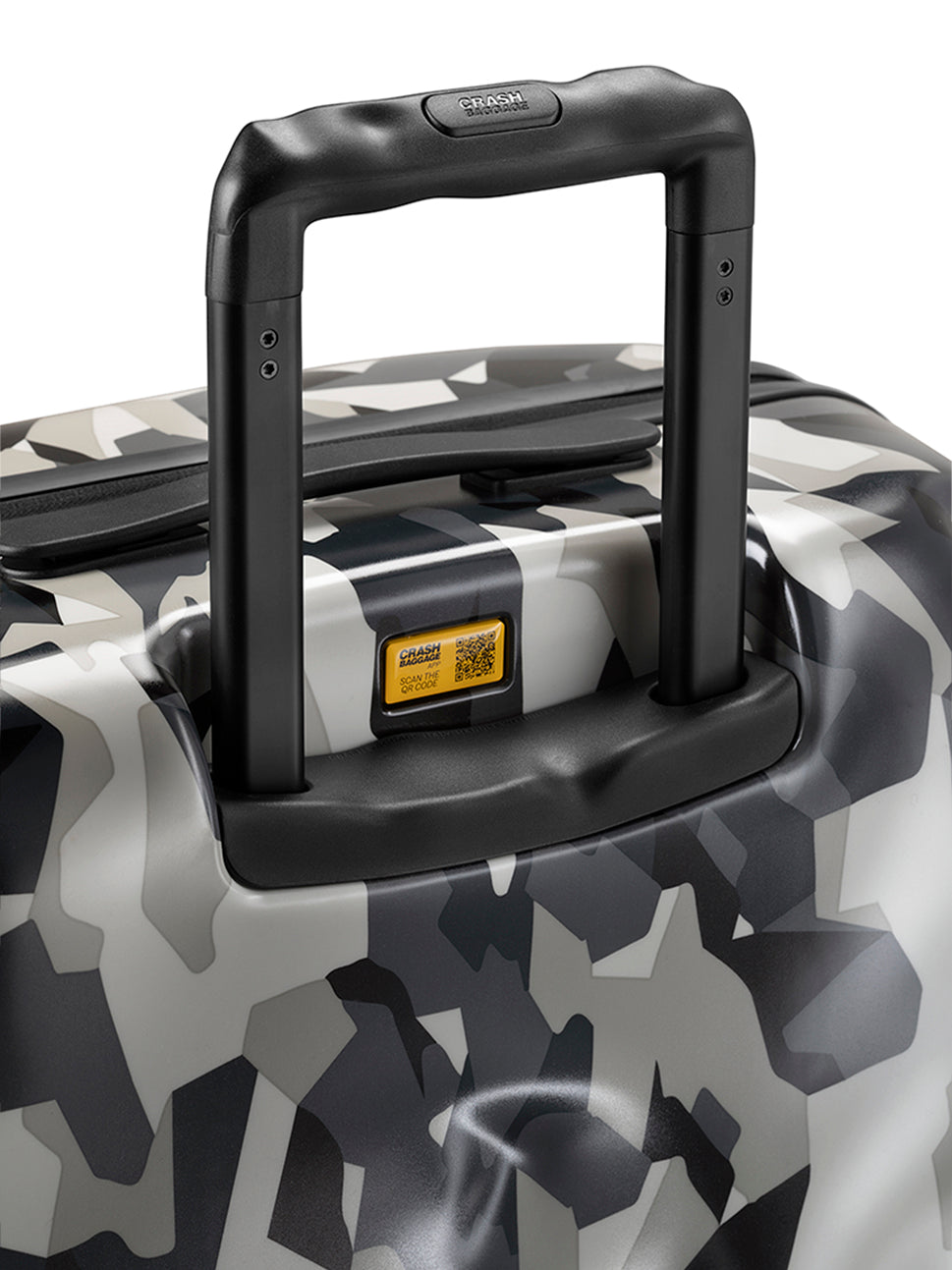 Crash Baggage Icon 4 Wheel Luggage Trolley Grey Camo 29" Polycarbonate