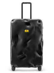 Crash Baggage Stripe 4 Wheel Luggage Trolley Black 29" Polycarbonate