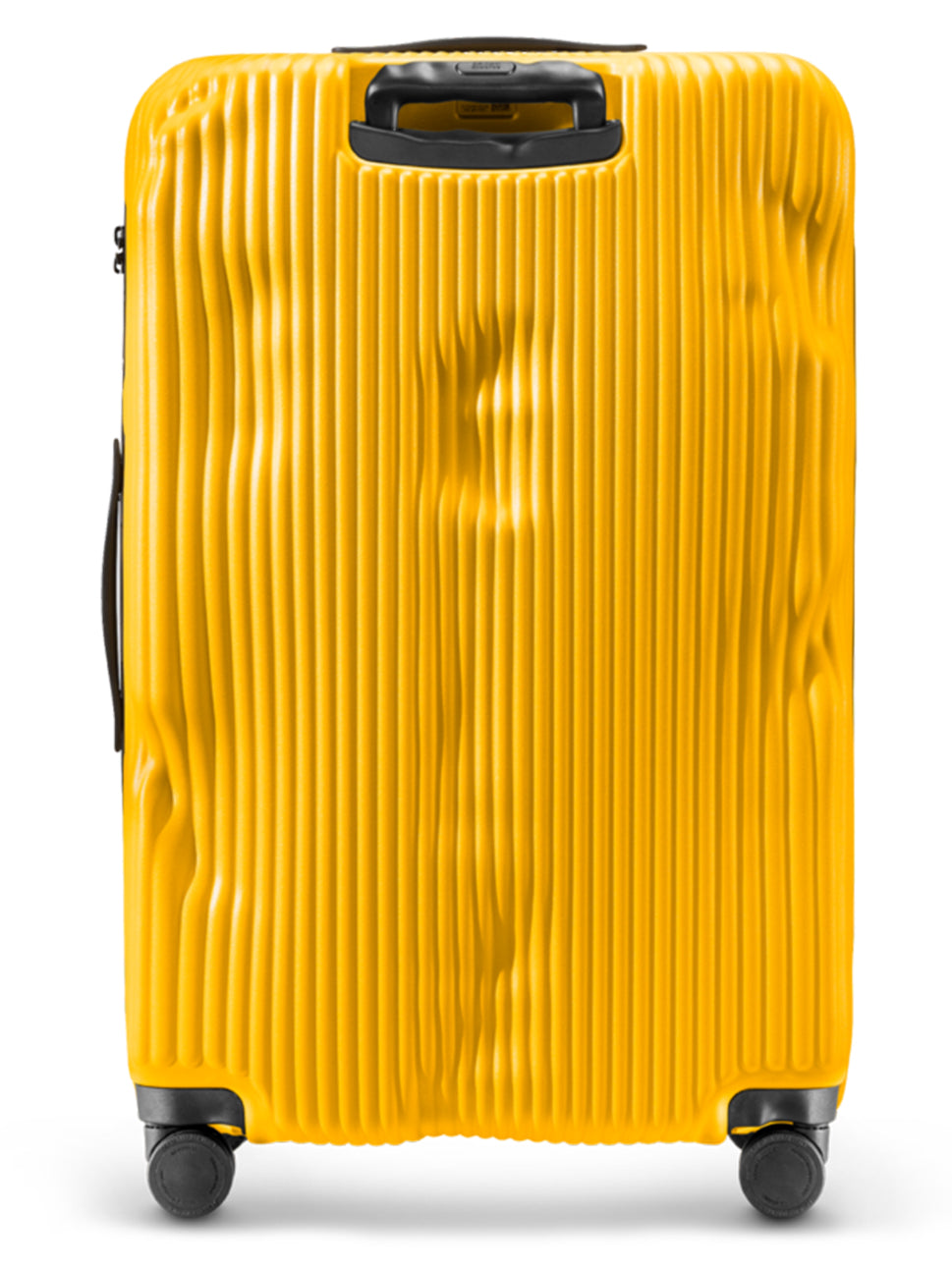 Crash Baggage Stripe 4 Wheel Luggage Trolley Yellow 29" Polycarbonate