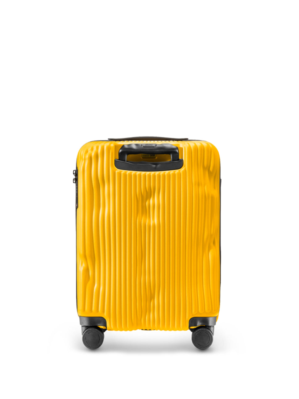 Crash Baggage Stripe 4 Wheel Cabin Luggage Trolley Yellow 20" Polycarbonate