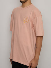 Drew House Sketch Mascot Embroidered Short Sleeve Tee Dusty Rose DH HJ2121 SMDR