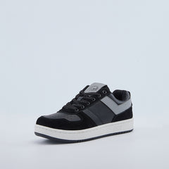 Pony Men's City Wings Low Sneakers with Black Main Lace/White Additional Lace Shadow