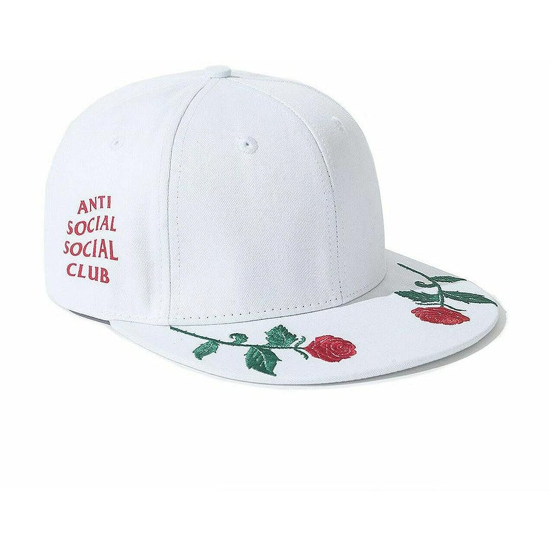 Buy Anti Social Social Club Roses Are Red White Cap Online