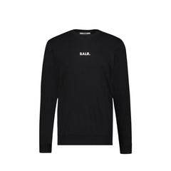 Balr Olaf Straight Hexagon Seam Black Crewneck Sweatshirt