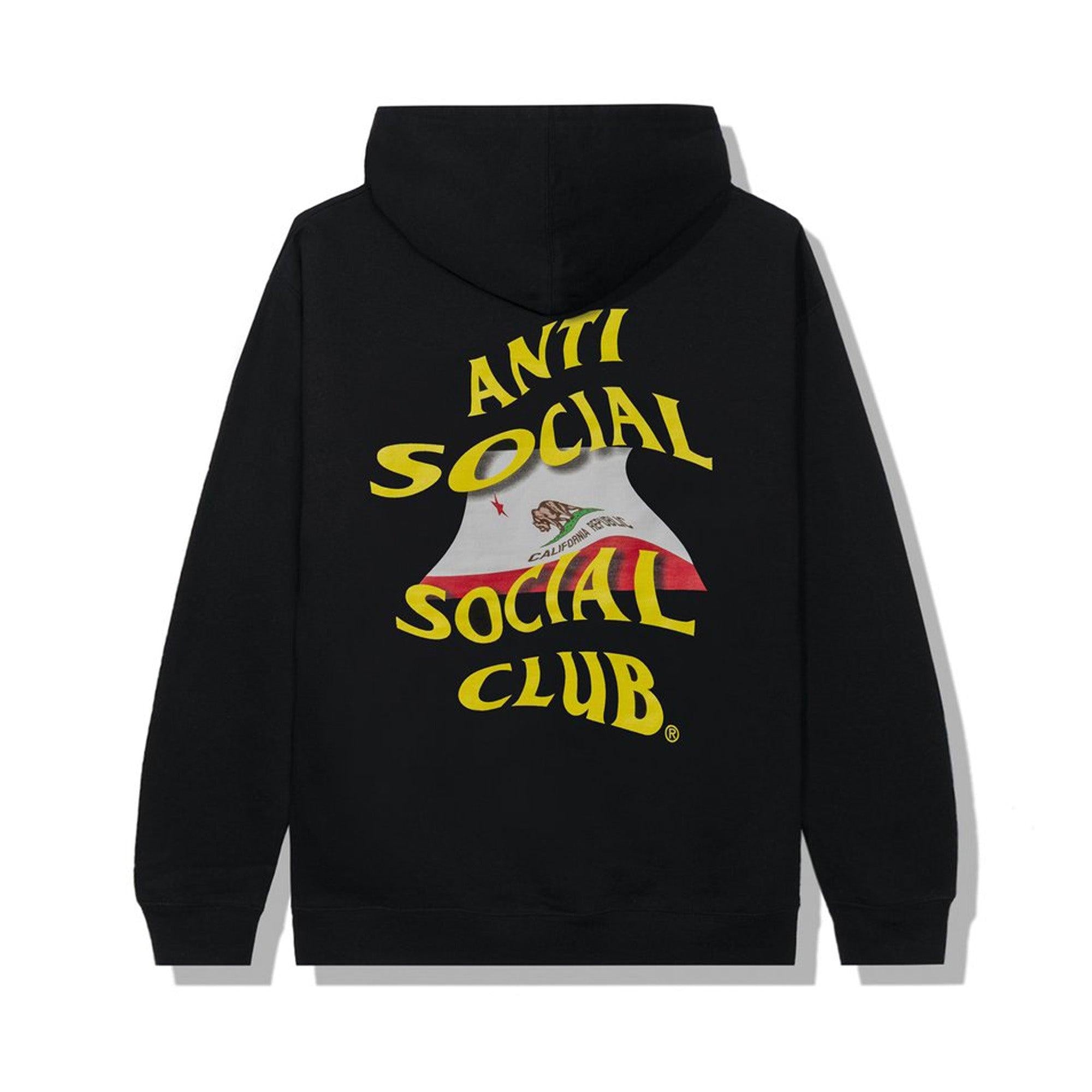 Buy Anti Social Social Club California Black Hoodie Online