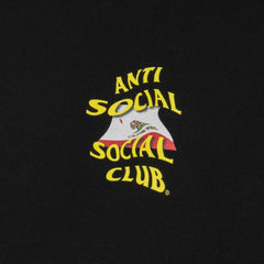 Buy Anti Social Social Club California Black Hoodie Online