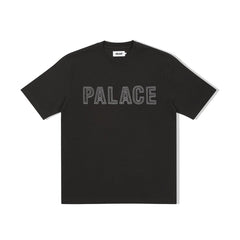 Buy Palace Palace Contrast Stitch Black T-Shirt Online