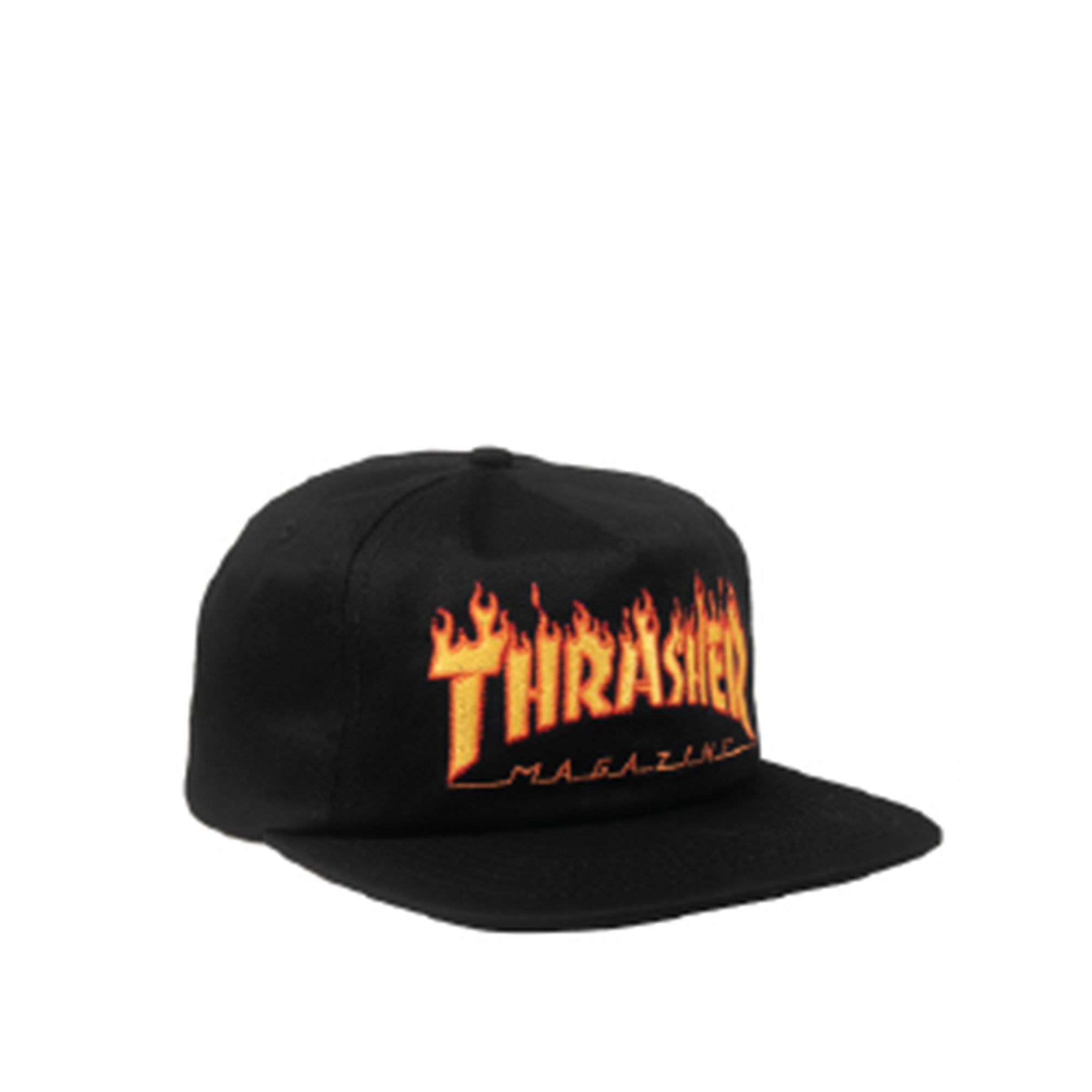 Thrasher Flame Embroidered Snapback Cap