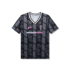 Buy Anti Social Social Club Foreshadow United Black Pink Jersey Online