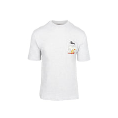 Buy Palace Garfield Pocket Grey Marl T-Shirt Online