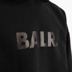 Buy BALR. Joey Box Brand Pocket Black Hoodie Online