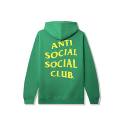Buy Anti Social Social Club Mind Games A/F 21 Green Hoodie Online
