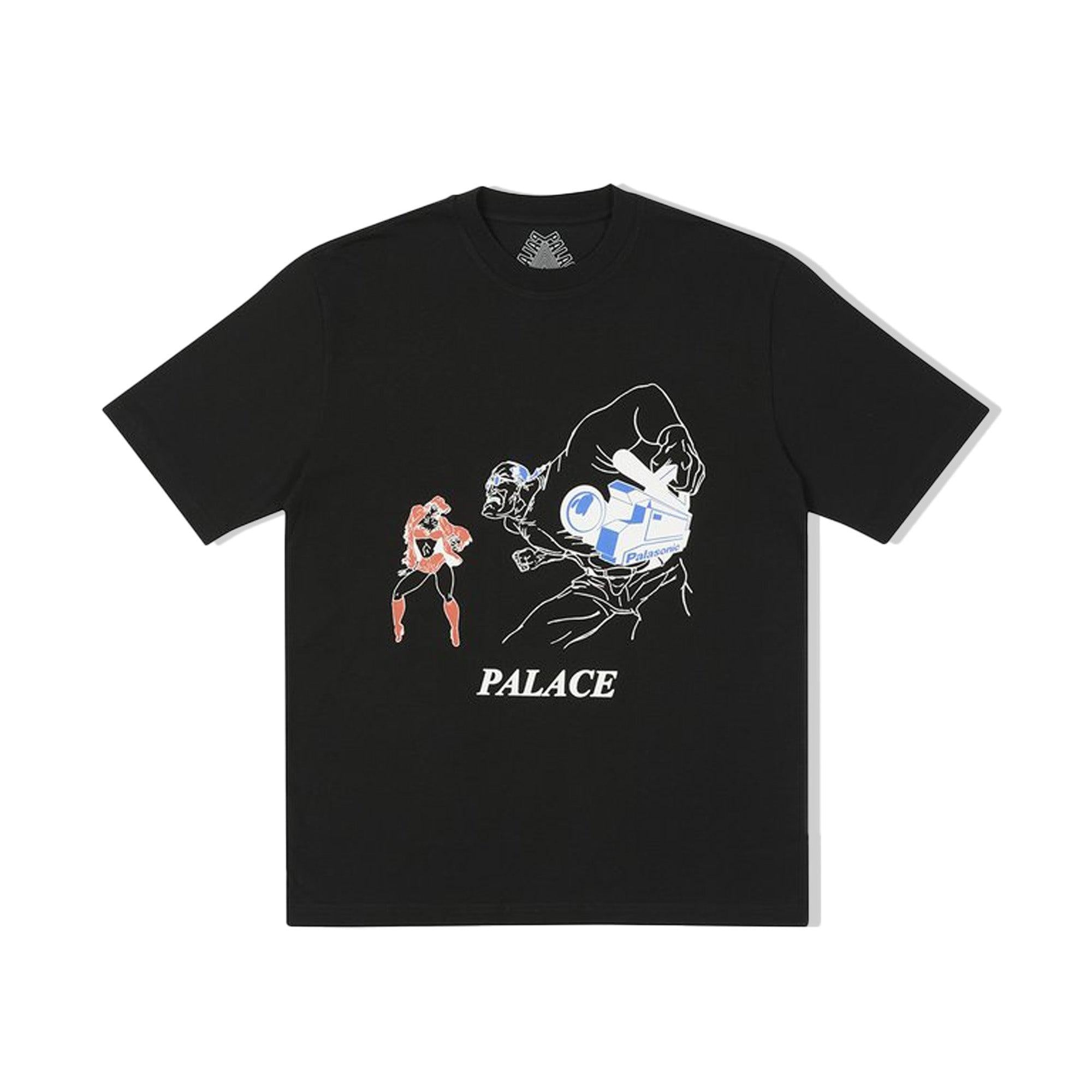 Buy Palace Palace P-Sonic Black T-Shirt Online