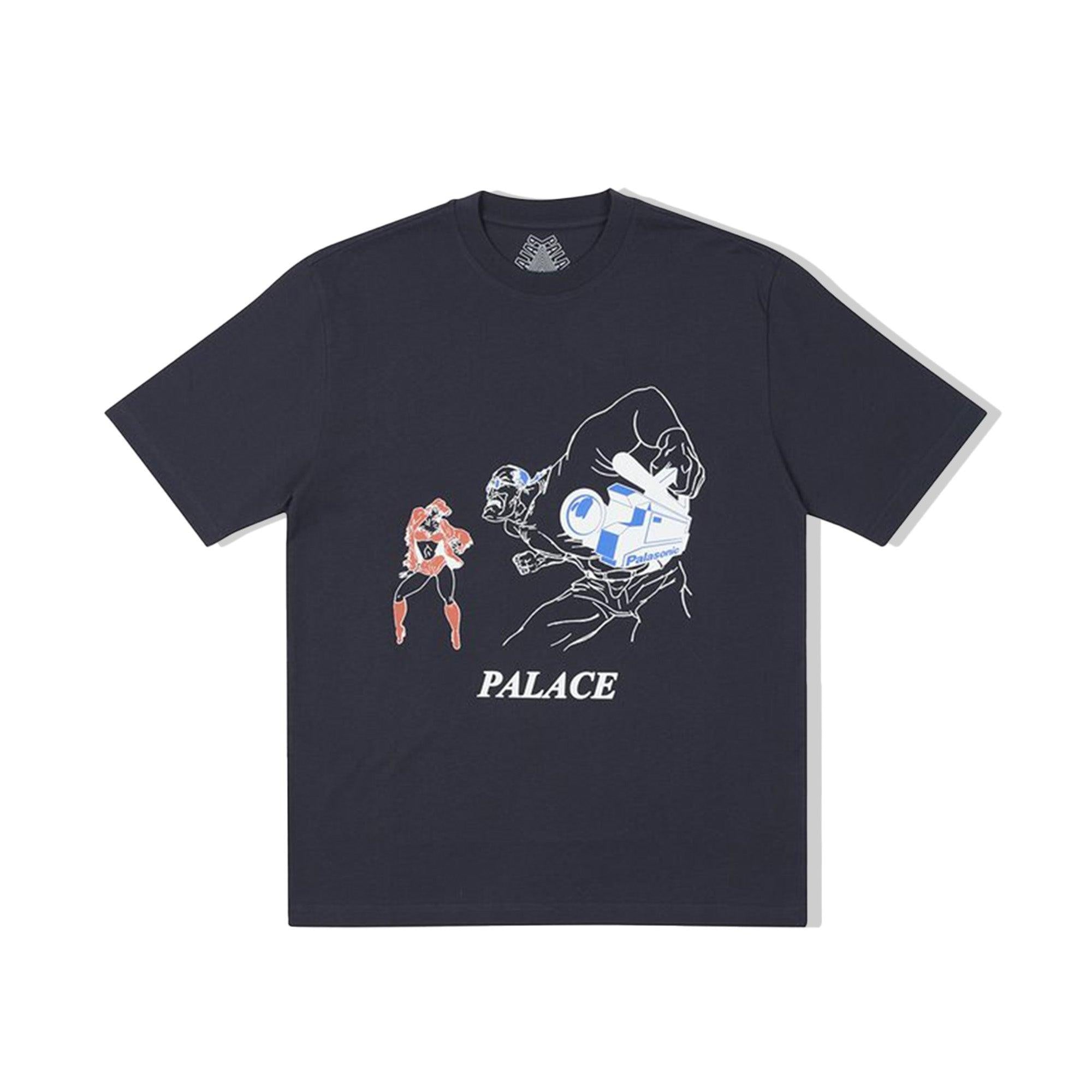 Buy Palace Palace P-Sonic Navy T-Shirt Online