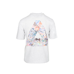 Buy Palace Tri-Sticker Pack Grey Marl T-Shirt Online