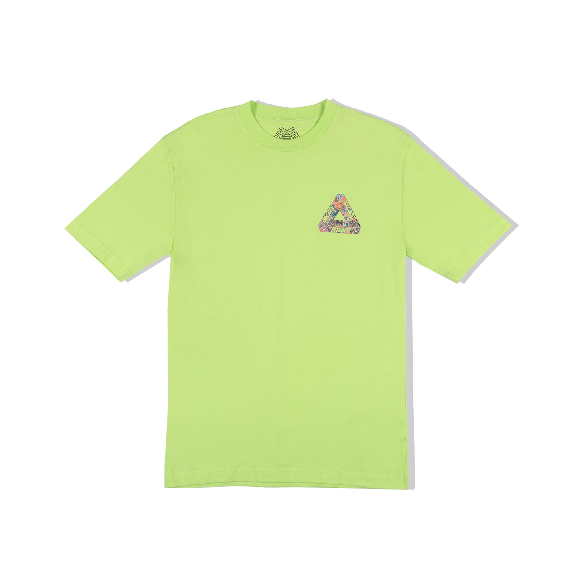 Buy Palace Tri-Sticker Pack Light Lime T-Shirt Online
