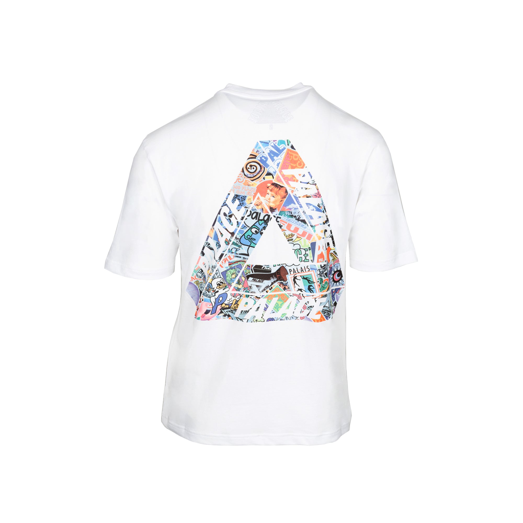 Buy Palace Tri-Sticker Pack White T-Shirt Online