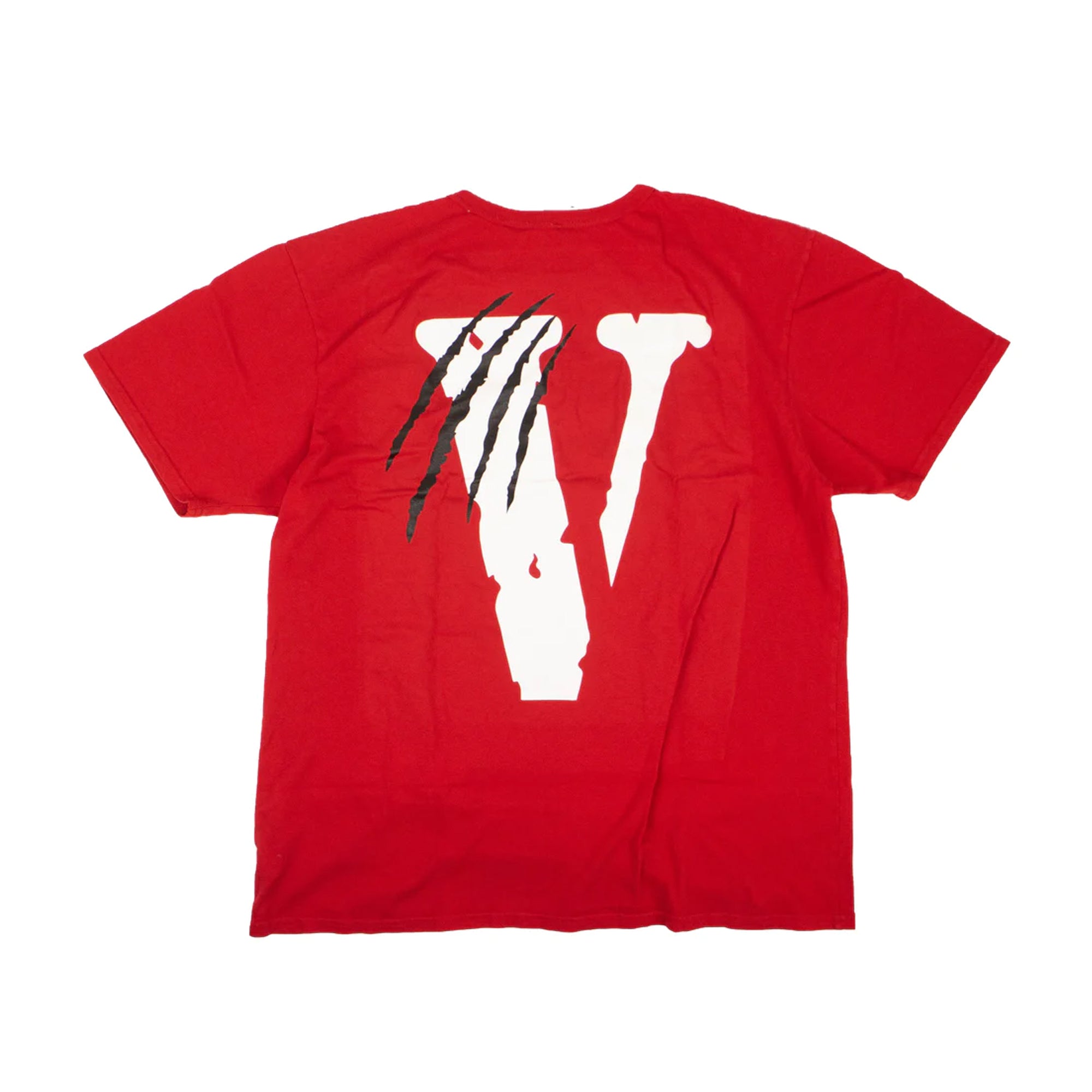 Vlone Panther Cotton Red T-Shirt