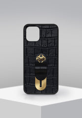 Buy Golden Concept Iphone 12 Pro Max Black + Gold Strap Edition Case Online