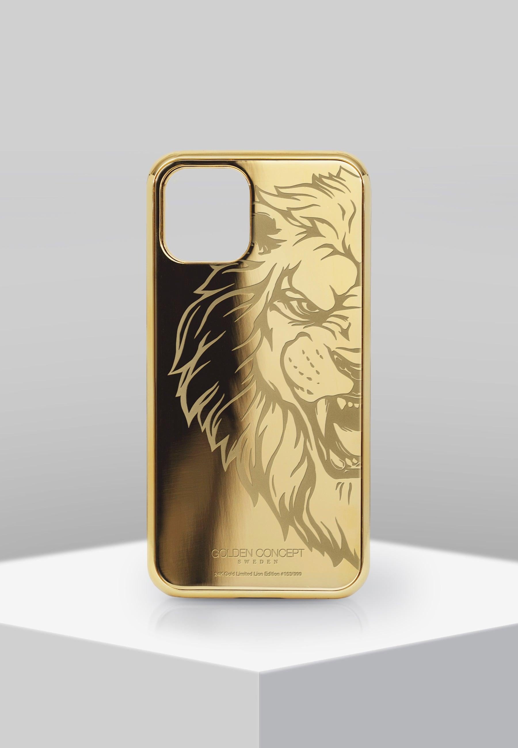 Buy Golden Concept Iphone 12 Pro Max Silver Limited Lion Edition Case Online