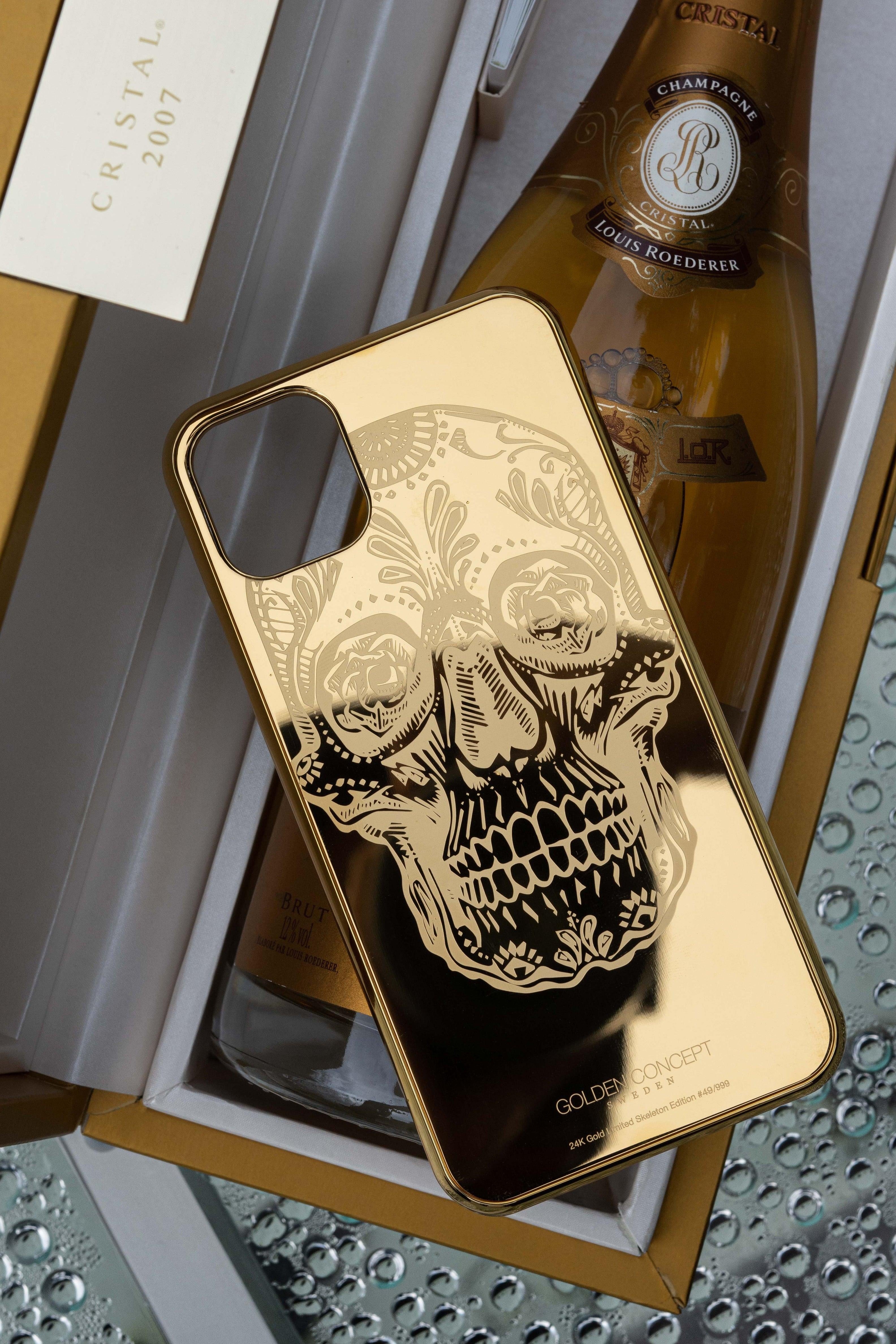 Buy Golden Concept Iphone 12 | 12 Pro Limited Edition Gold Skeleton Case Online